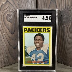 1972 TOPPS #85 JOHN BROCKINGTON - SGC 4.5